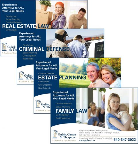 Gulick, Carson & Thorpe, P.C. Attorneys in Warrenton VA Ad Series