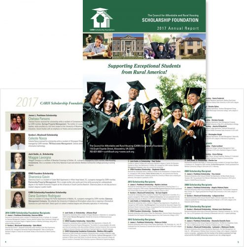 Council for Affordable and Rural Housing Scholarship Foundation 2018 Annual Report