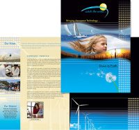 Catch the Wind, Inc. folder brochure