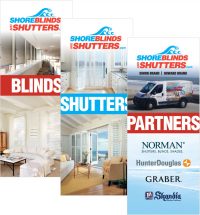 Shore Blinds and Shutters signage