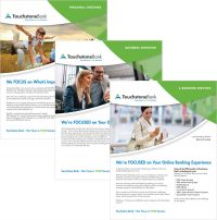 Touchstone Bank in VA and NC Product Sheets