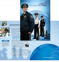 Coastal International Security folder brochure 